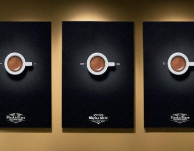 Black&Blaze Coffee Ads