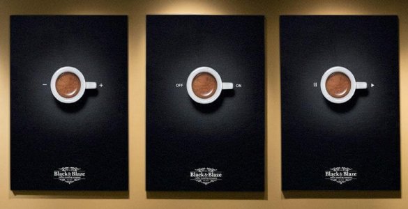 Black&Blaze Coffee Ads