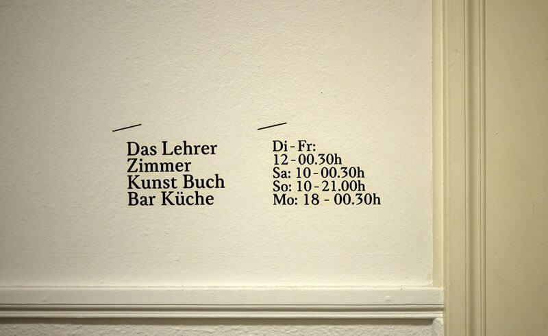 Lehrerzimmer Cafe Bar in Bern, Switzerland