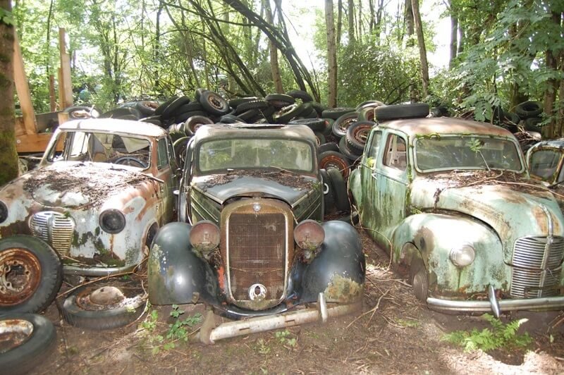 There Used To Be A Junk Yard With Vintage Cars Near Bern