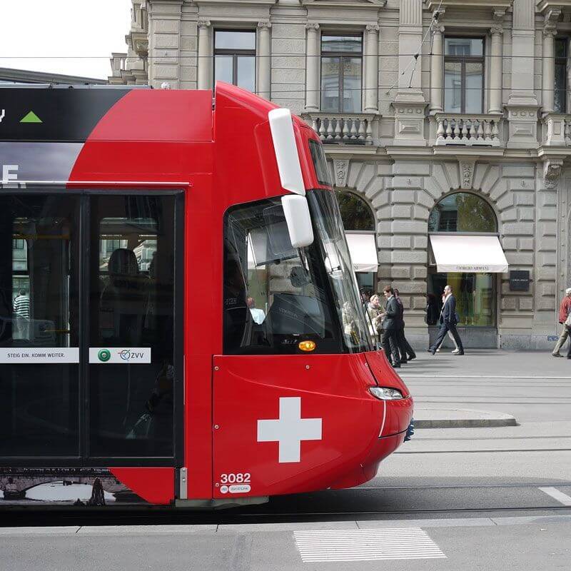 Swiss Tram in Zürich