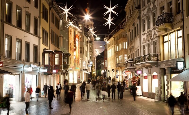 Advent in St. Gallen City of Stars