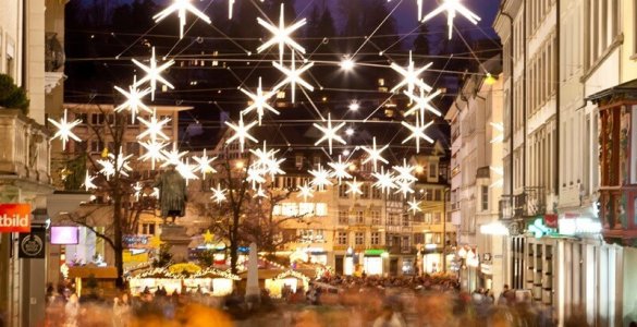 Advent in St. Gallen City of Stars