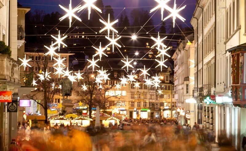 Advent in St. Gallen City of Stars