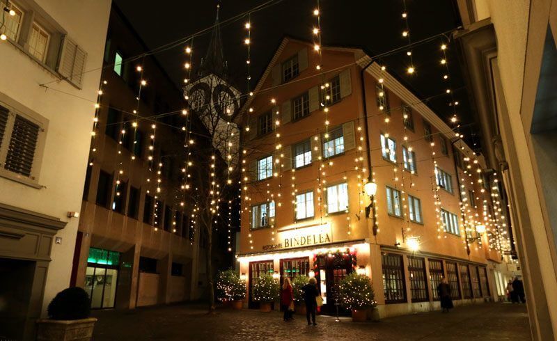 Zürich Old Town - Christmas Decorations