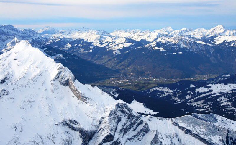 Glacier 3000 Peak Walk, Gstaad, Switzerland