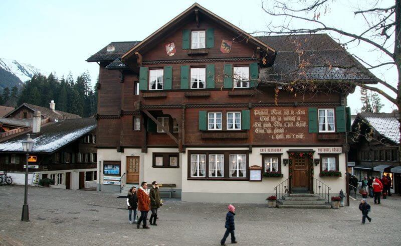 Posthotel Rössli - Gstaad, Switzerland