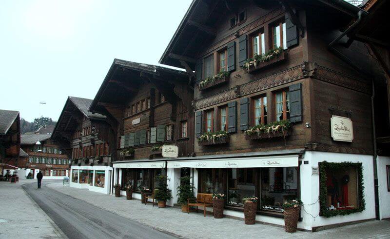 Main Street Promenade - Gstaad, Switzerland