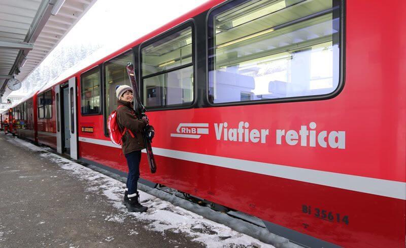 Rhaetische Bahn - Chur to Arosa