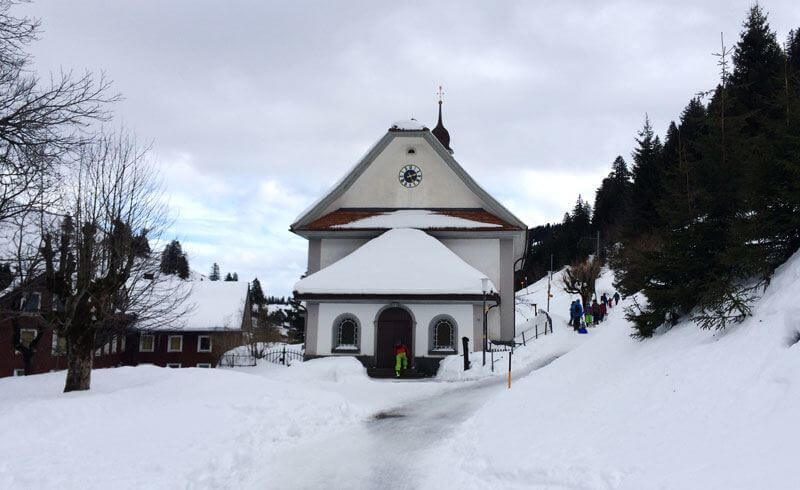 Church on Mt. Rigi, Switzerland