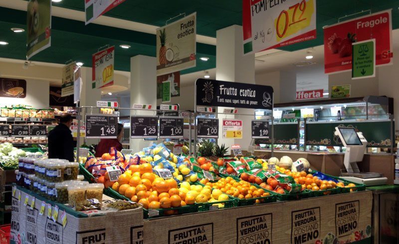 Grocery Shopping in Italy