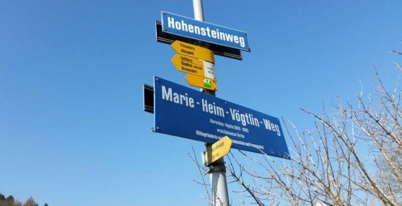 Marie-Heim Vögtlin Weg in Zürich, Switzerland