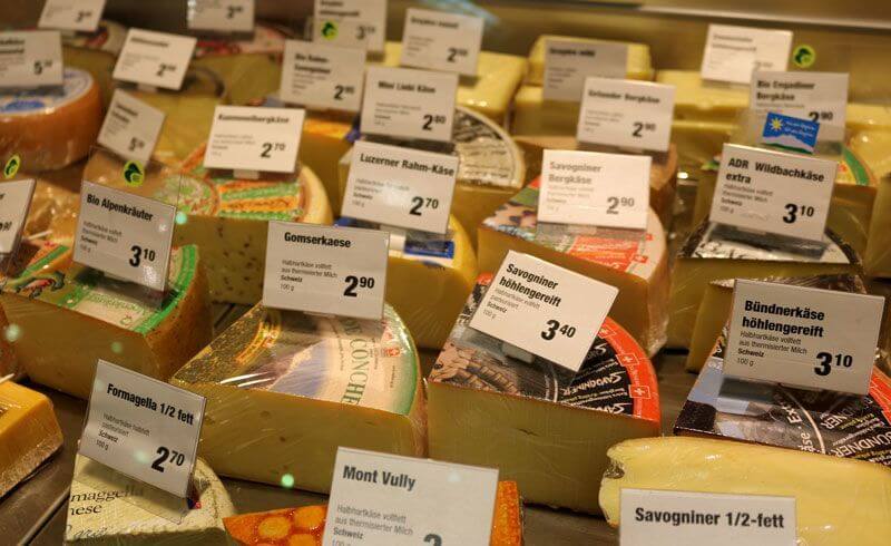 Swiss Cheese Varieties