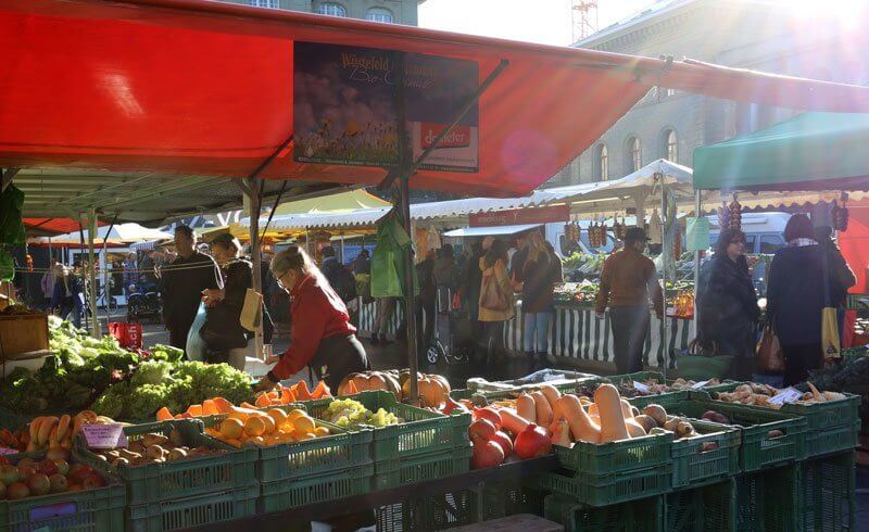 Bern, Switzerland - Market Day