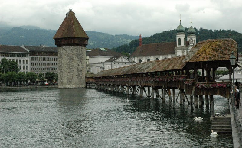 Lucerne - Kapeller Bridge