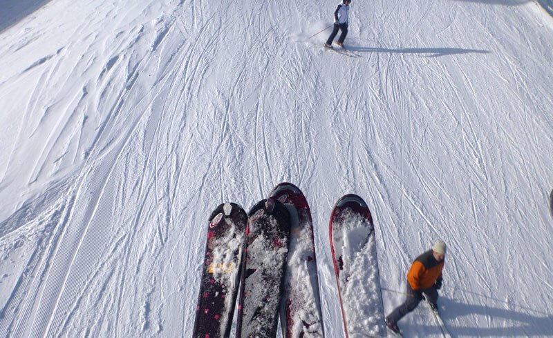 Skiing Flumserberg