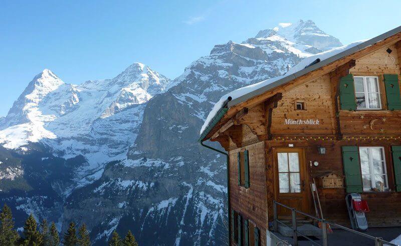 Switzerland Chalet in Muerren