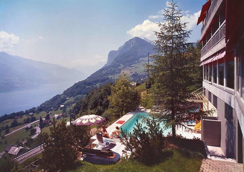 Hotel Bellevue, Amden (SG) undatiert (um 1980) Kunstanstalt Brügger, Meiringen