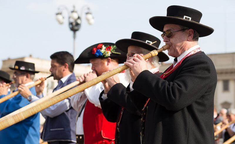 Alphorn Concert in Milan 2015