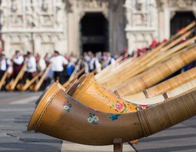 Alphorn Concert in Milan 2015