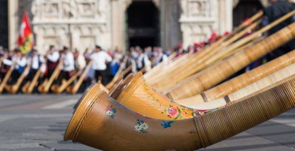 Alphorn Concert in Milan 2015