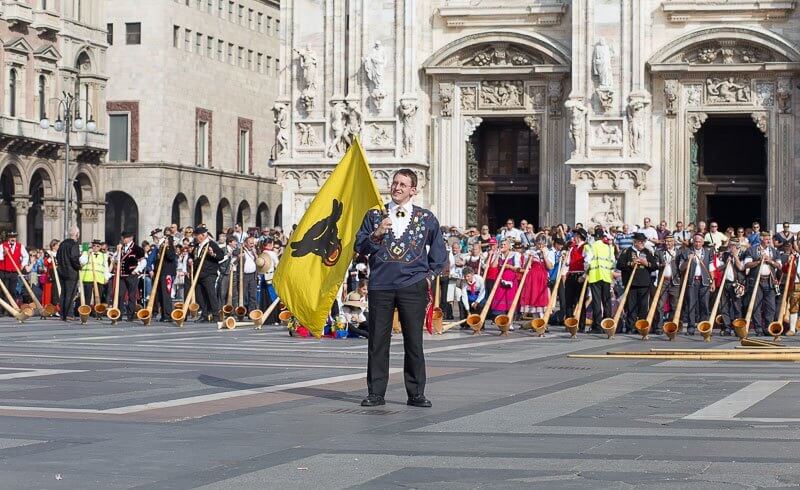 Alphorn Concert in Milan 2015