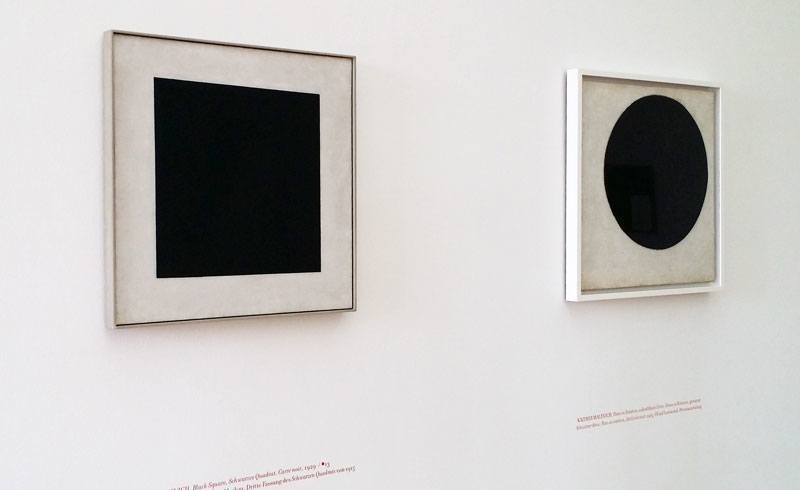 In Search of 0,10 - Kazimir Malevich - Black Square Black Circle