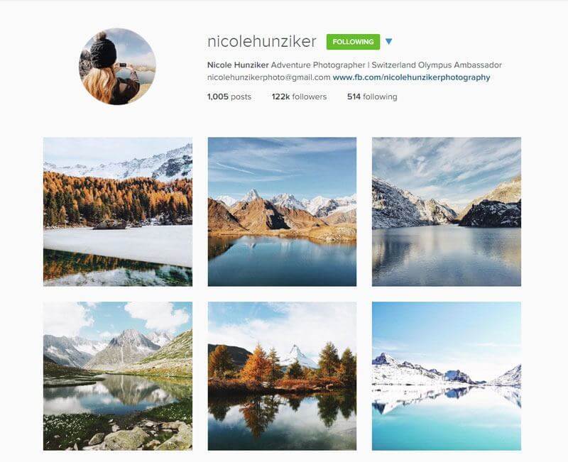 Swiss Instagrammers - nicolehunziker