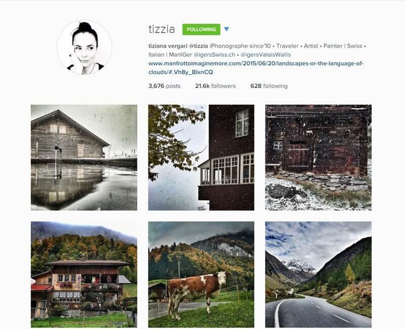 Swiss Instagrammers - tizzia