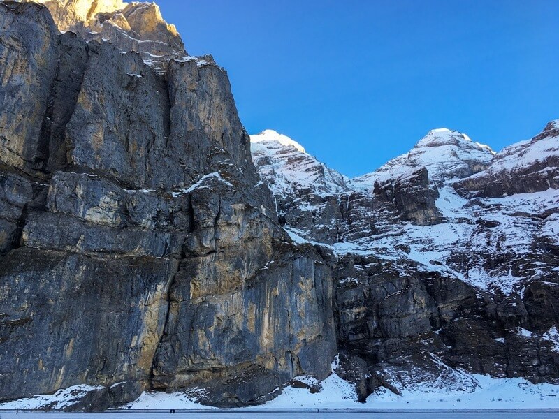 Oeschinensee - Ice Skating 2015