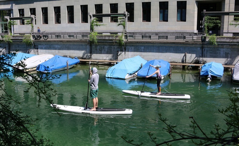 Zurich Schanzengraben - SUP