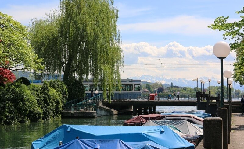 Zurich Schanzengraben - Tram