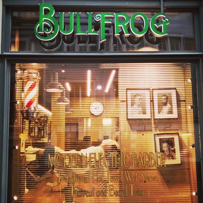 Bullfrog Barbershop in Zurich