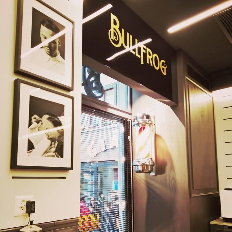 Bullfrog Barbershop in Zurich