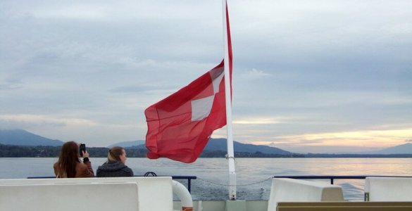 Lake Geneva Commuting by Boat