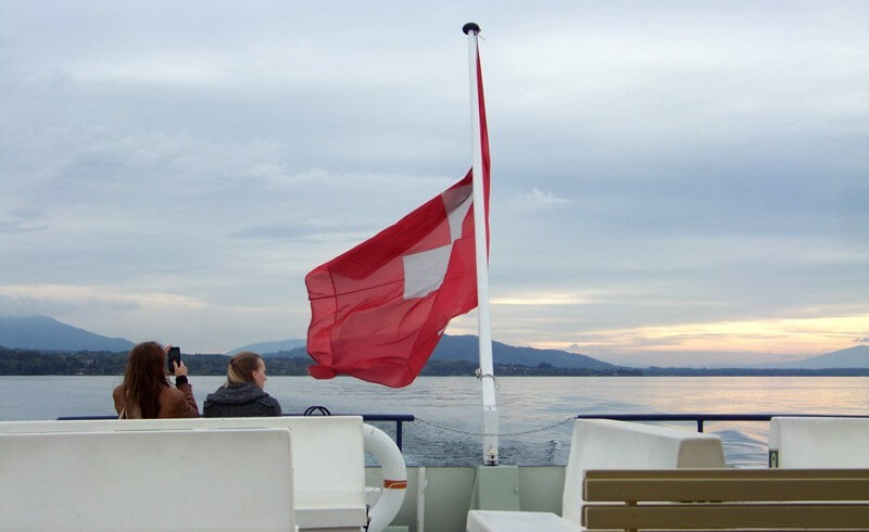 Lake Geneva Commuting by Boat