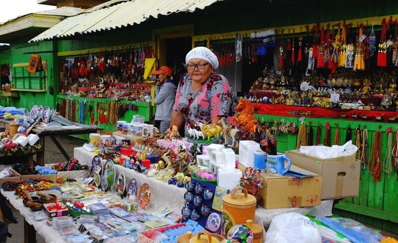 Lake Bakai Village Market