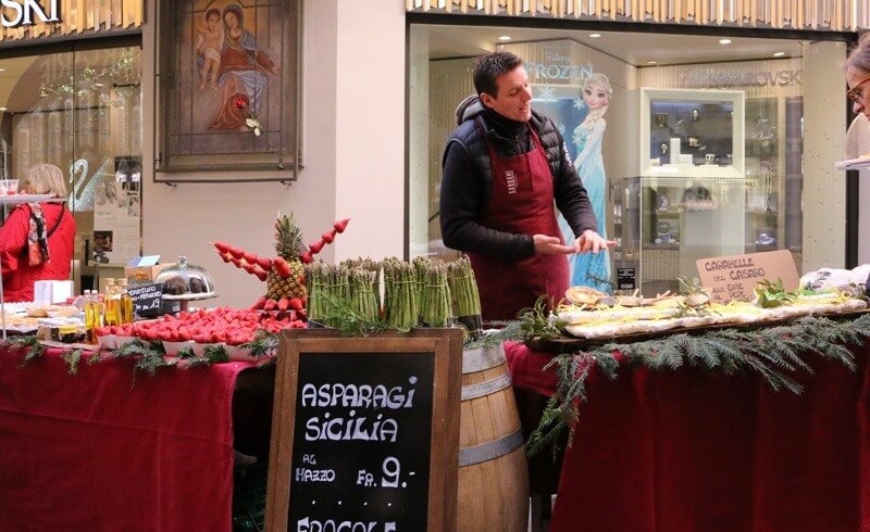 Lugano in Spring - Fruit Stand