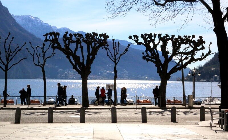 Lugano in Spring