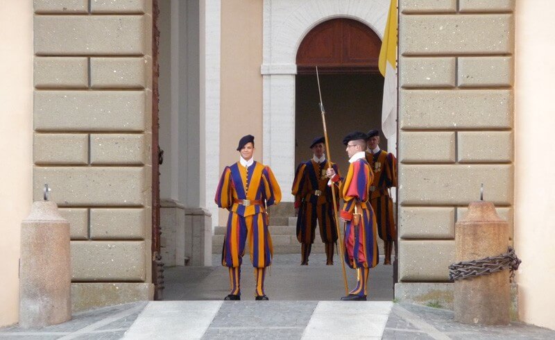 Pontificial Swiss Guards - Castel Gandolfo