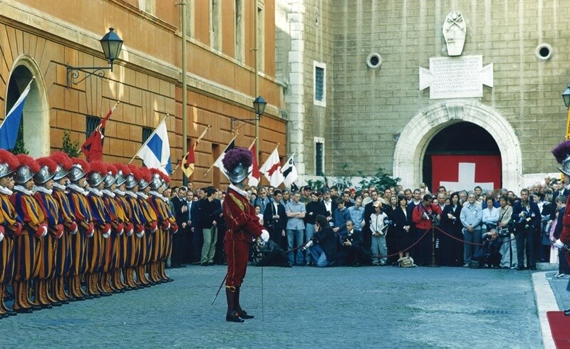 Pontifical Swiss Guards Swearing-in Ceremony