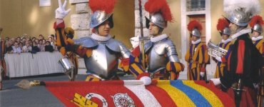 Pontifical Swiss Guards Swearing-in Ceremony 2005