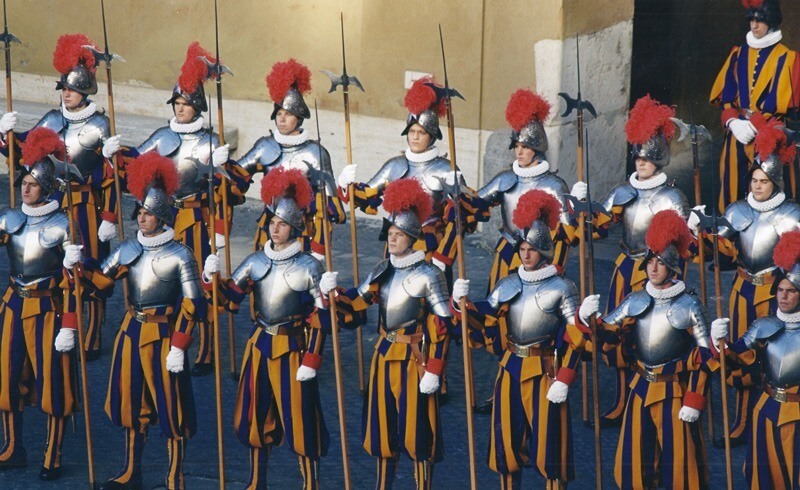 Pontifical Swiss Guards Swearing-in Ceremony