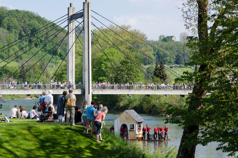 Mammoth Raft Race in Thurgau (2016)