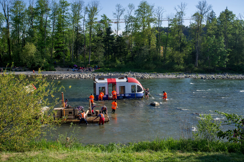 Mammoth Raft Race in Thurgau (2016)