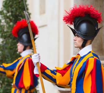 Papal Swiss Guard Uniforms