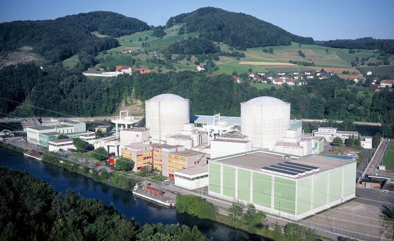 Beznau Nuclear Power Plant in Switzerland