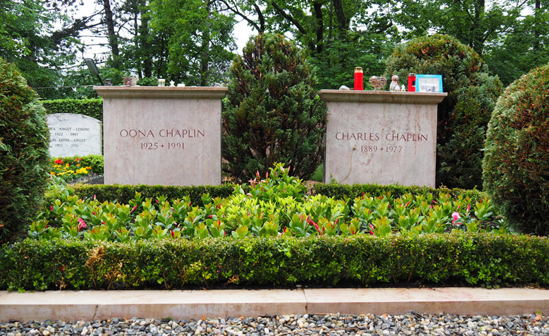 Charlie Chaplin Gravesite