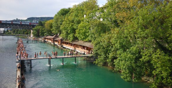 Flussbad Unterer Letten Zürich