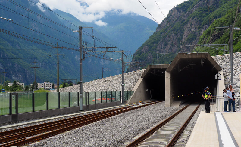 Gottardo 2016 - Rail Tunnel